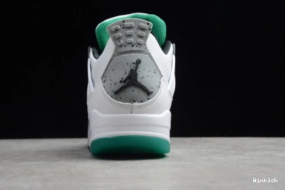 (W) RETRO RASTA AQ9129-100 4 GREEN JORDAN - LUCID 0803
